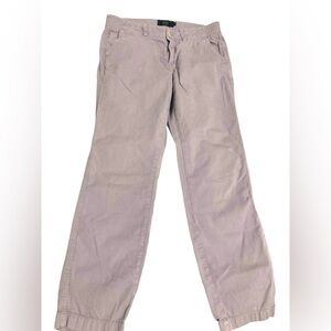 Vintage J. Crew Women's Lavender Chinos- size 2